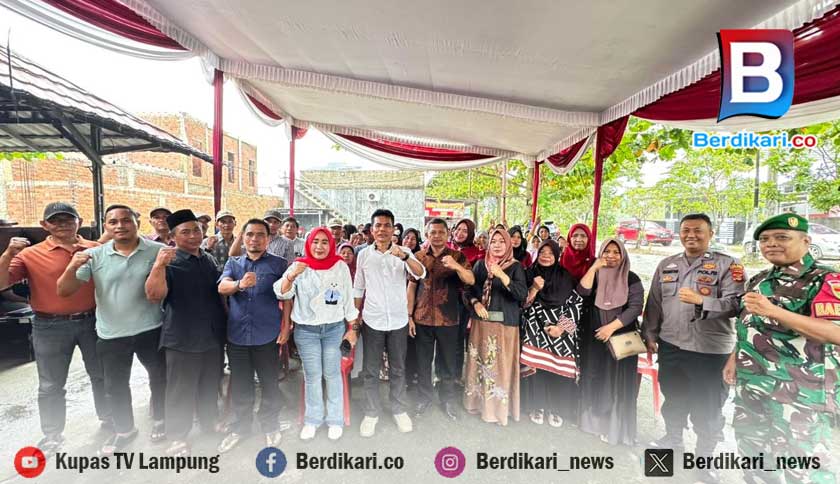 Sambangi Karang Anyar, Sudin Ajak Warga Jaga Kamtibmas dan Etika Digital