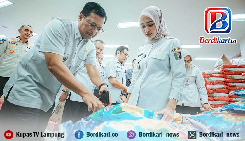 Sidak Pasar dan Ritel Modern, Wagub Lampung Temukan Produk Tanpa Berizin