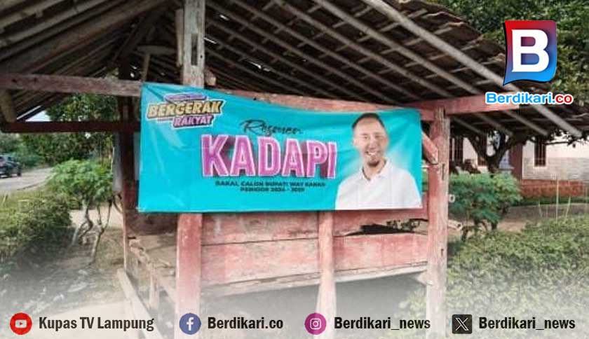 Soal Pencopotan Banner, Relawan Bacalonkada Way Kanan Kadapi Ingatkan ASN Netral  