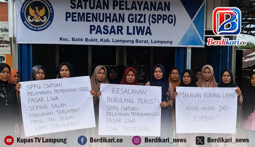 SPPG Pasar Liwa Buat Kesalahan Berulang