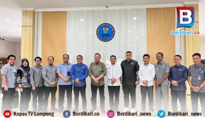 Sudin Kunjungi Empat Lembaga Penegak Hukum di Lampung Selatan, Dorong Penguatan Sinergi dan Sarana