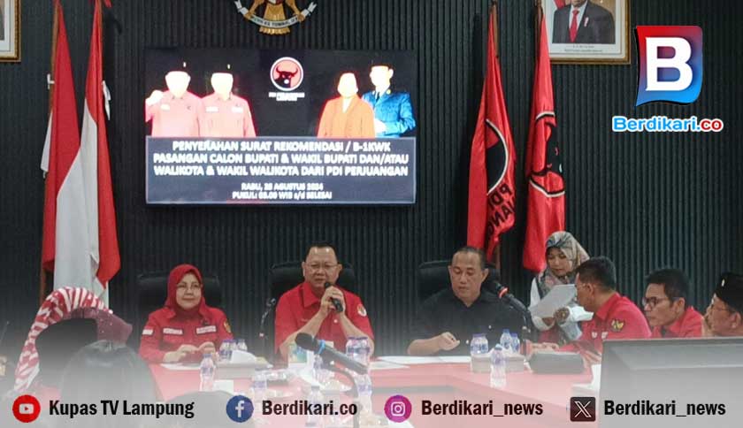 Sudin Serukan Kader PDI Perjuangan Bersatu Gotong Royong Menangkan Pilkada 2024