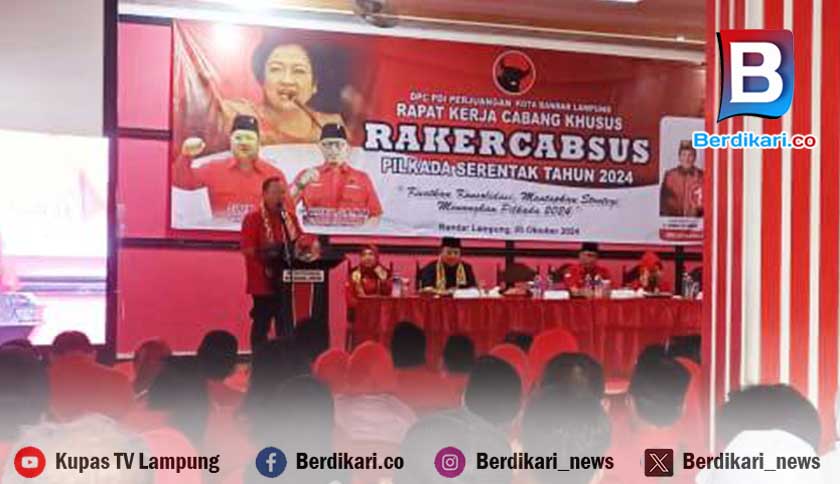 Sudin Tekankan Pentingnya Kemenangan Reihana-Aryodhia di Pilwakot Bandar Lampung