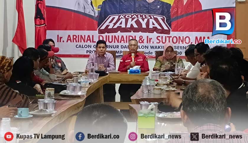 Sutono: Paket Lengkap Ardjuno Siap Bawa Perubahan untuk Lampung