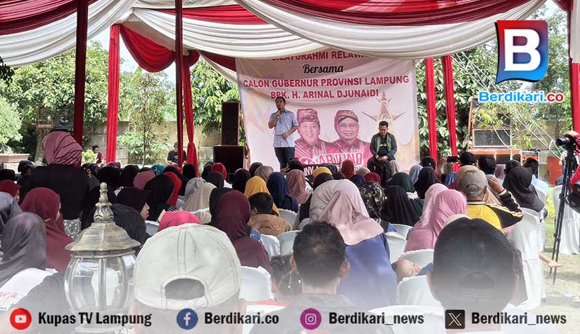 Terbukti Bekerja untuk Rakyat, Duet Arinal – Sutono Akan Bawa Lampung Berdaya Saing