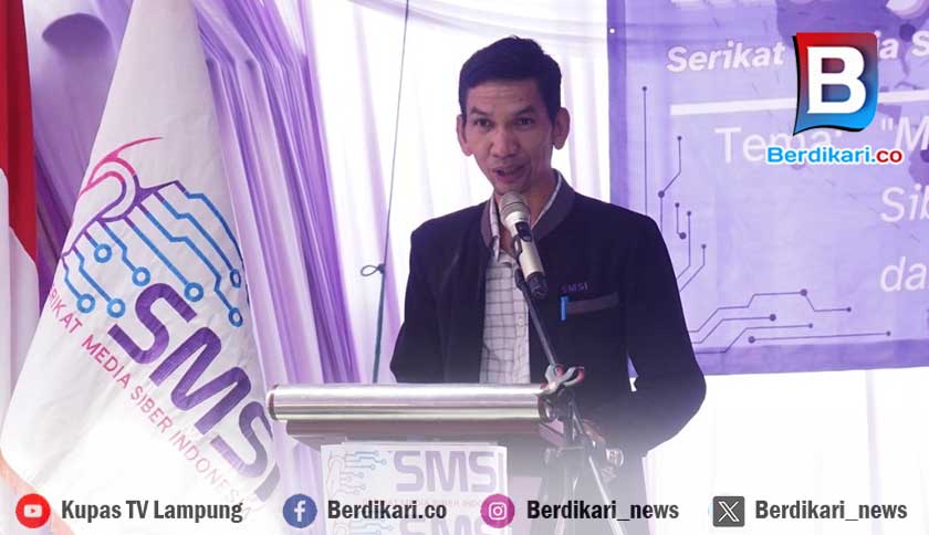 Terpilih Secara Aklamasi, Ali Imron Muslim Kembali Jadi Ketua SMSI Metro