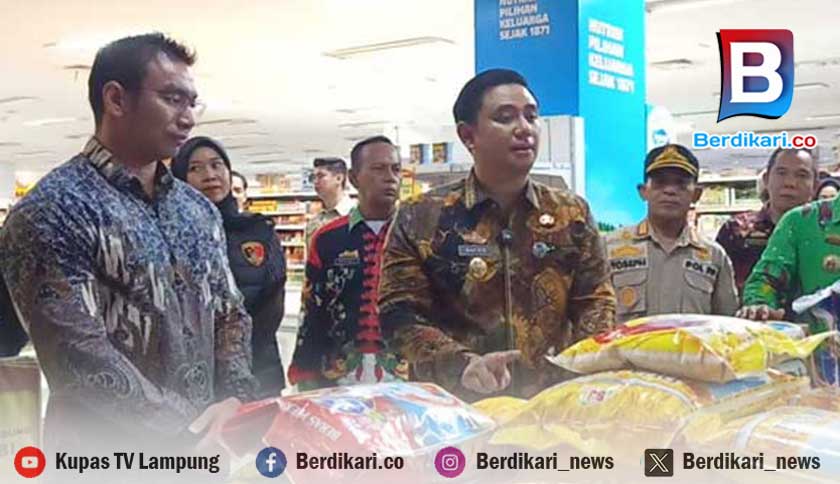 Wakil Walikota Metro Temukan 10 Merek Beras Diduga Oplosan Saat Sidak Pasar hingga Pabrik