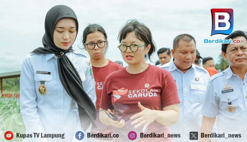Wamendiktisaintek Tinjau Lokasi SMA Unggul Garuda di Lampung