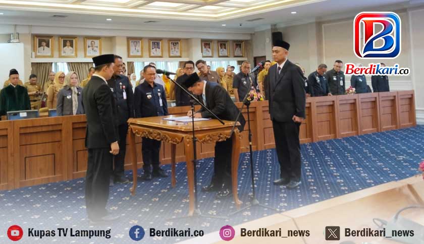 Zimmi Skil Pimpin Disperindag Lampung, Pemprov Tekankan Penguatan Industri dan Perdagangan