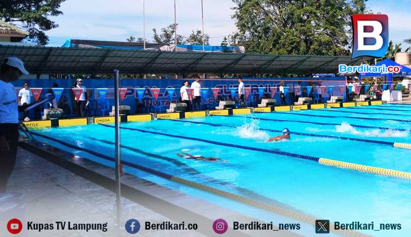 1.500 Peserta Rebutkan Piala Gubernur Invitasi Renang Lampung