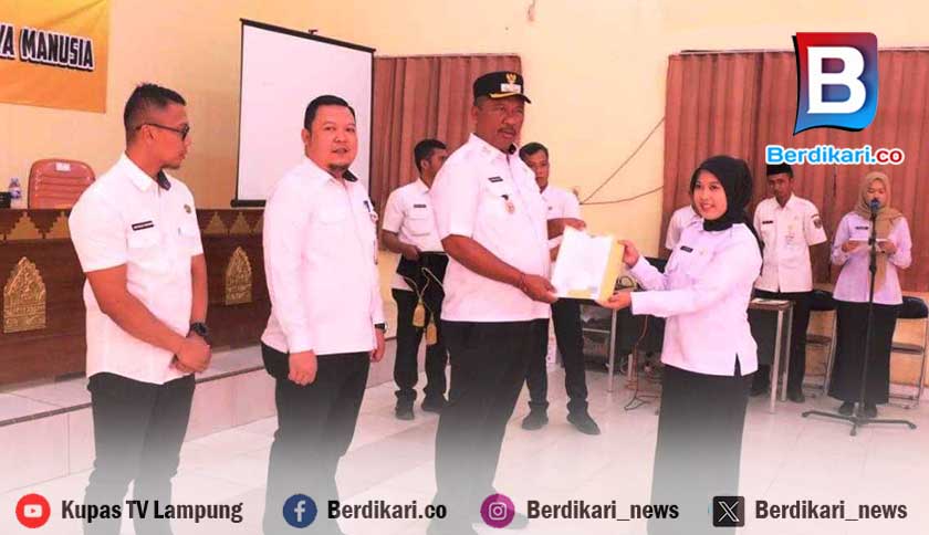 19 PPPK Tahap II di Lampung Tengah Resmi Terima SK