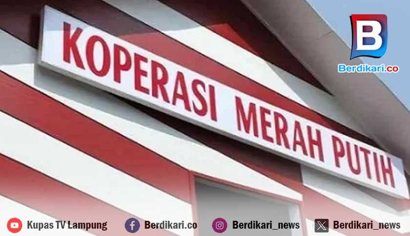 2.134 Koperasi Merah Putih Terbentuk di Lampung