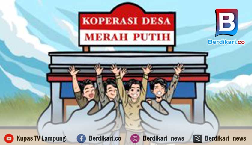 2.651 Koperasi Desa Merah Putih Terbentuk di Lampung, Sudah 100 Persen