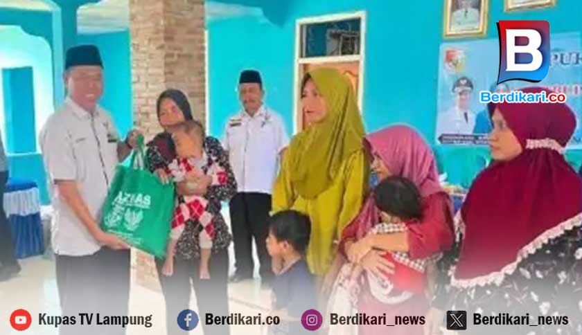 400 Keluarga Berisiko Stunting di Tubaba Dapat Bantuan Rp 120 Juta