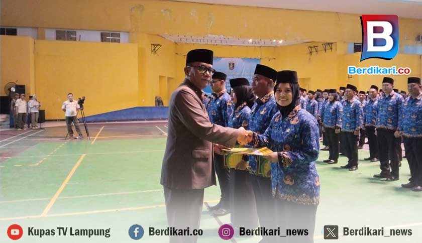 5.469 PPPK Lampung Resmi Terima SK Pengangkatan, Gubernur: Mari Bekerja dengan Hati dan Integritas