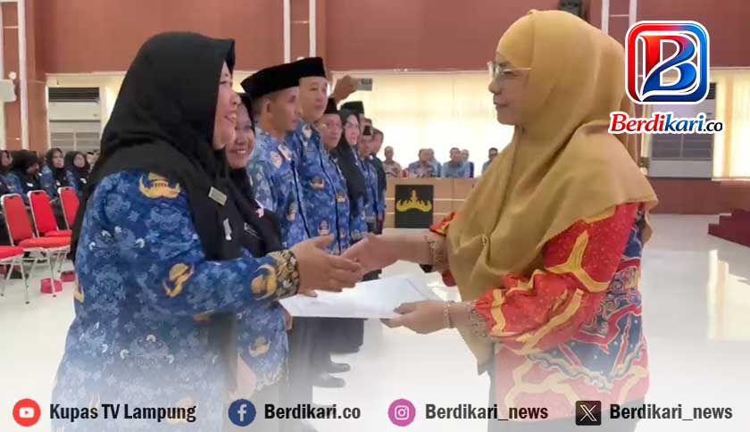 75 PPPK Guru di Bandar Lampung Terima SK