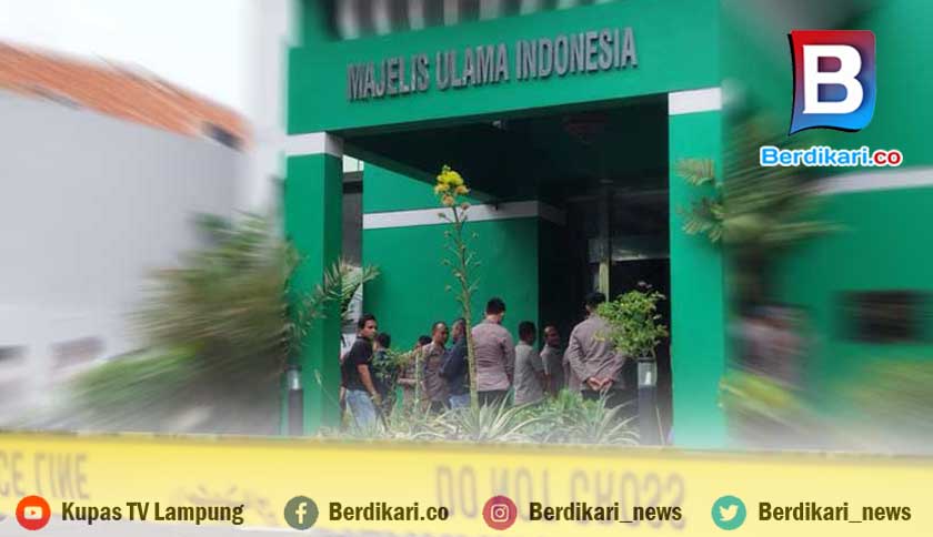 A Shooting Happened at the Office of the Central Indonesian Ulema Council, the Actor was a Resident of Lampung Province