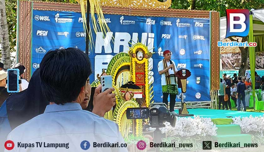 Ajang Selancar Dunia WSL Krui Pro 2025 Resmi Dimulai