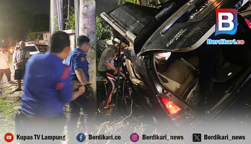 Anggota Polisi Tewas Kecelakaan di Bandar Lampung