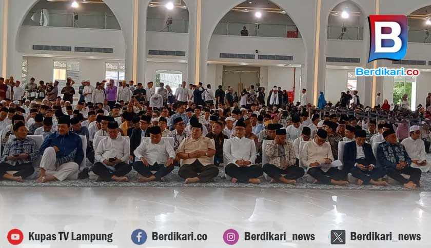 Arinal Djunaidi Tampil Bersama Tokoh Politik dan Ulama di Peresmian Masjid Raya Al-Bakrie