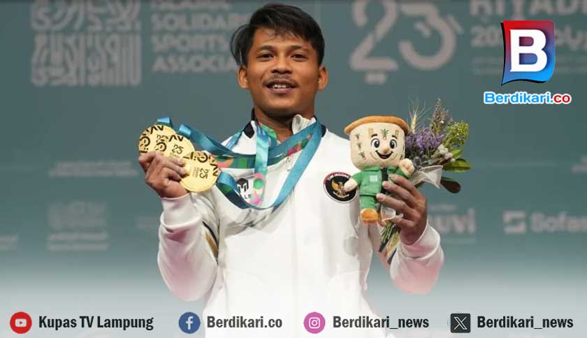 Atlet Angkat Besi Lampung Sumbang 3 Emas di Ajang ISG 2025