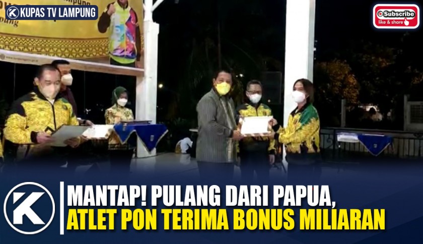 Atlet PON Lampung Terima Bonus Rp 2,28 Miliar