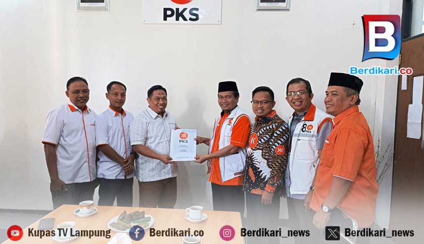 Bacabup Lampura Ardian Saputra Terima SK dari DPP PKS