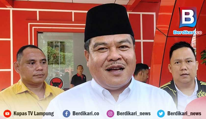 Bacabup Lamteng Musa Ahmad Ikuti Fit and Proper Test di PDI Perjuangan