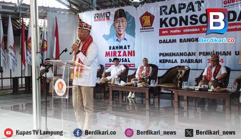 Bacagub Lampung Mirza Komitmen Benahi Infrastruktur di Lambar