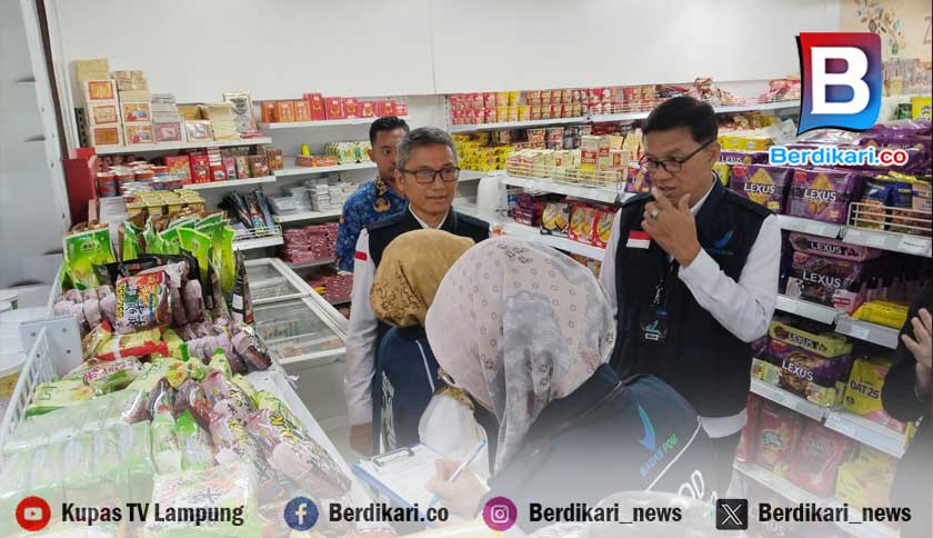 BBPOM Lampung Perluas Pengawasan Nataru, Produk Tanpa Izin dan Kedaluwarsa Masih Ditemukan