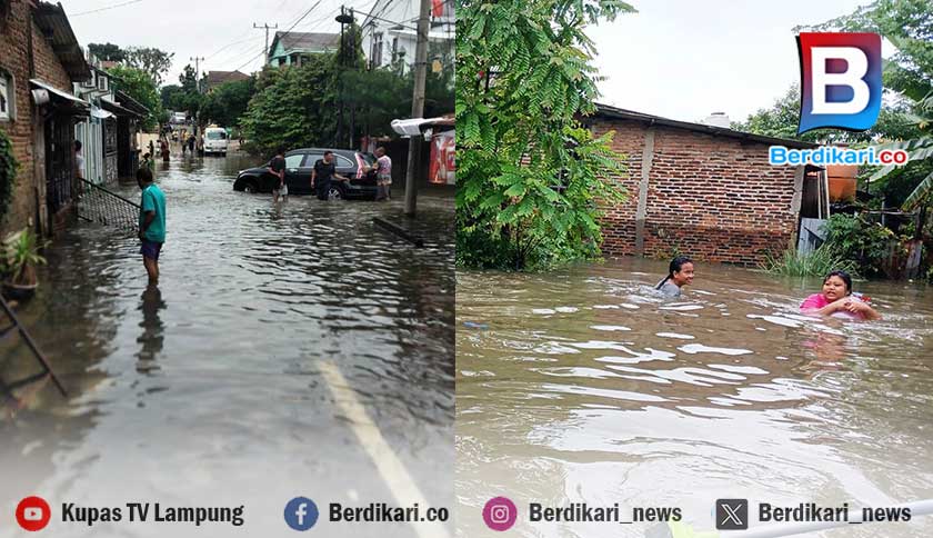 BPBD: 17 Titik di Bandar Lampung Terendam Banjir