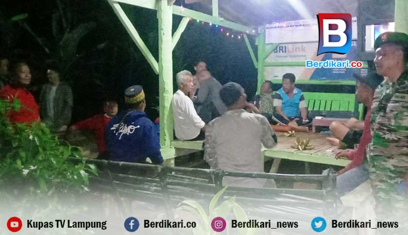 Cegah Kriminalitas, TNI Polri Aktifkan Pam Swakarsa di Tanjung Bintang Lamsel