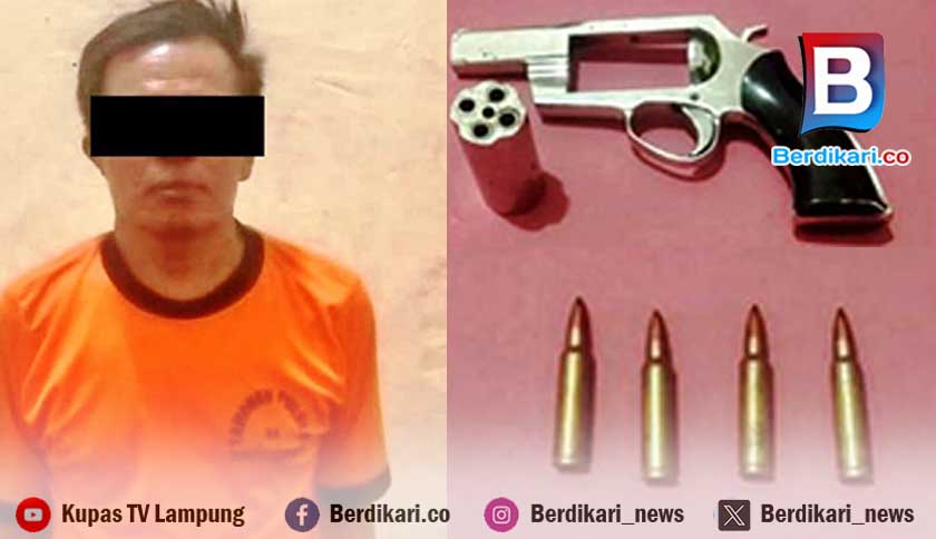 Curiga Istri Selingkuh, Nelayan di Lamteng Ngamuk Bawa Senpi