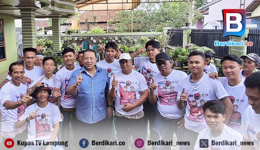 Dapat Dukungan Masyarakat Natar, Arinal Djunaidi Janji Lanjutkan Pembangunan Infrastruktur dan Tingkatkan Sektor Pertanian