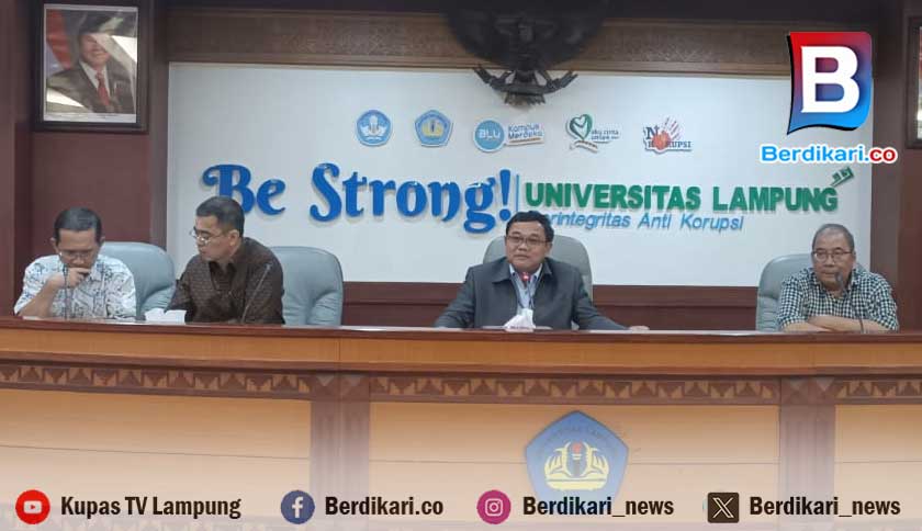 Dari 25.294 Pendaftar, Universitas Lampung Hanya Terima 2.789 Mahasiswa Baru