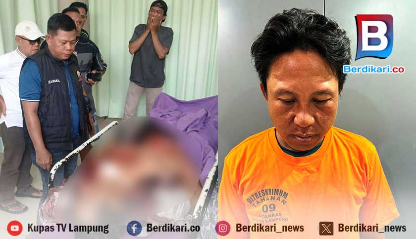 Dendam Lama, Petani di Lamsel Tewas Ditikam Teman