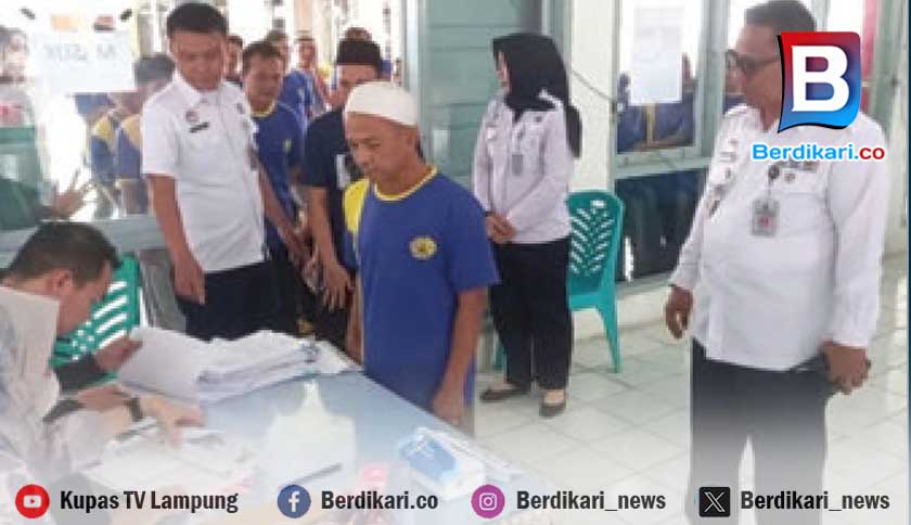 Di Bawah Pengawasan Ketat, 478 Narapidana Lapas Rajabasa Menyalurkan Hak Pilih