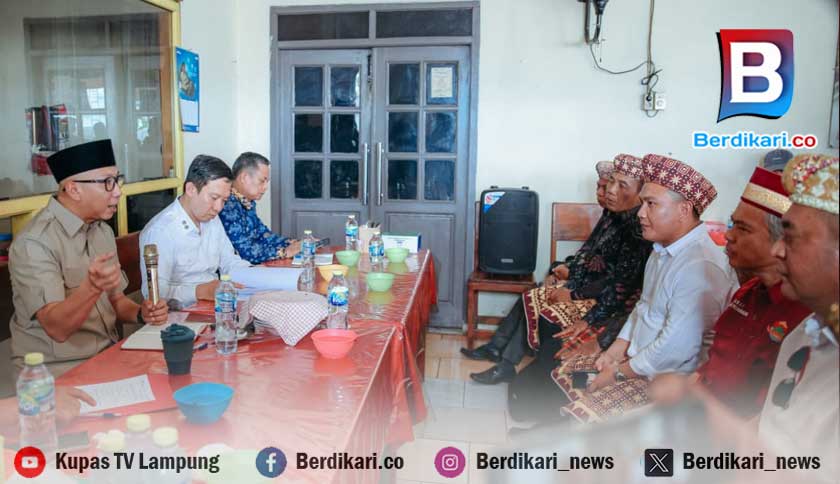 Dialog Adat Warnai Tuntutan Sengketa Lahan Masyarakat Halangan Ratu, Pemprov Lampung Janji Tindak Lanjuti 