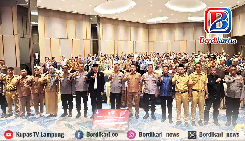 Dirbinmas Polda Lampung Gelar Forum Silaturahmi Kamtibmas, Kombes Pol Indra Napitupulu Tekankan Sinergi Jaga Kondusivitas