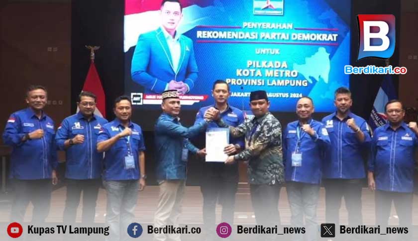 Diusung Demokrat, Bambang Iman Santoso dan Rafieq Siap Daftar ke KPU Metro Rabu Mendatang