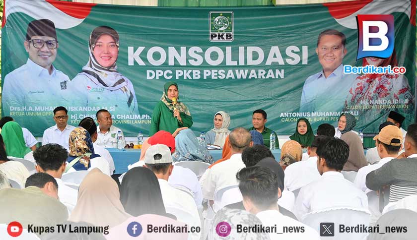 DPC PKB Pesawaran Diminta All Out Menangkan Nanda–Antonius di PSU Pilkada