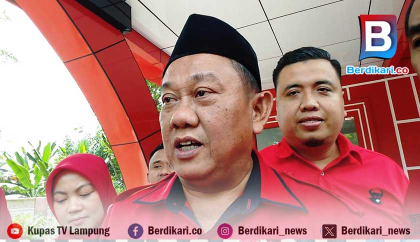 DPP PDI Perjuangan Beri Surat Tugas untuk Nanang Ermanto di Pilbup Lamsel