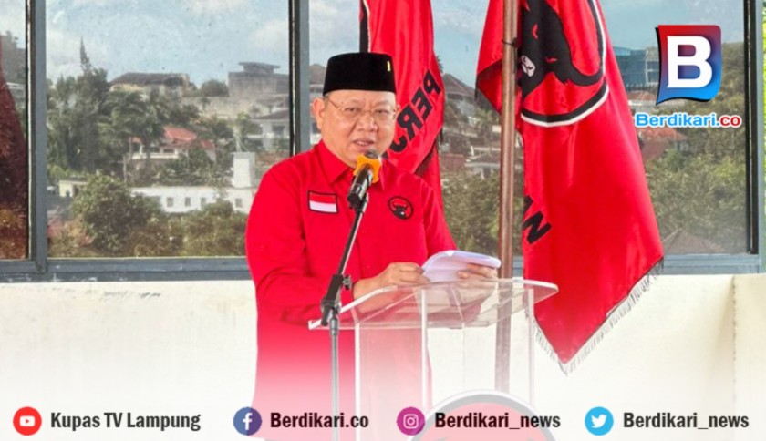 FGD PDI-P Lampung, Sudin Tekankan Pemuda Harus Berani Berpikir dan Berdialektika