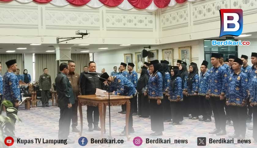 Gubernur Lampung Minta 1.082 PPPK Baru Jadi Motor Percepatan Pelayanan Publik