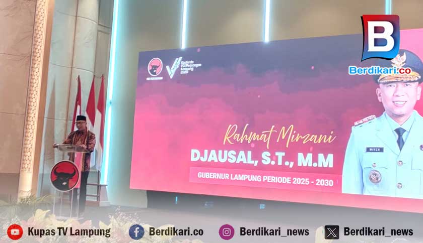 Gubernur Mirza Ajak PDI Perjuangan Perkuat Kolaborasi Politik untuk Pembangunan Lampung