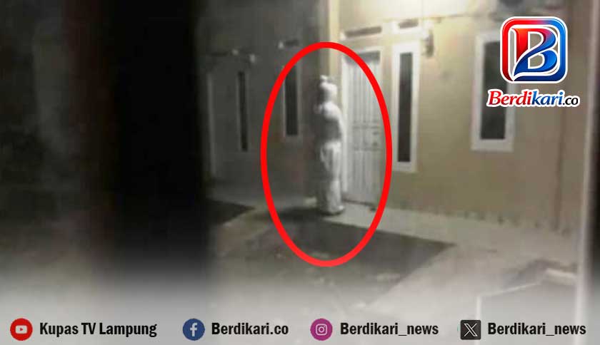 Heboh Pocong Keliling di Bandar Lampung, Polisi Ungkap Fakta di Balik Foto Viral