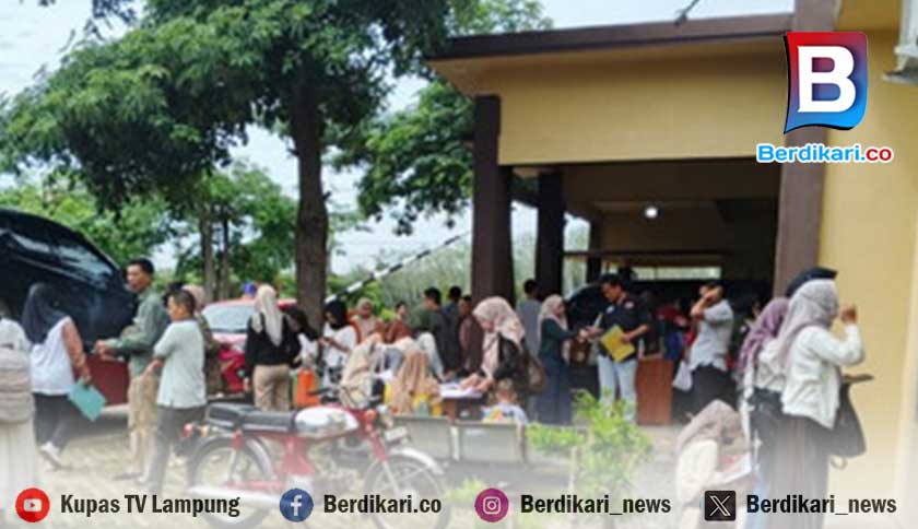 Honorer Ramai-ramai Urus SKCK, Antrean Membeludak di Mapolres Tubaba