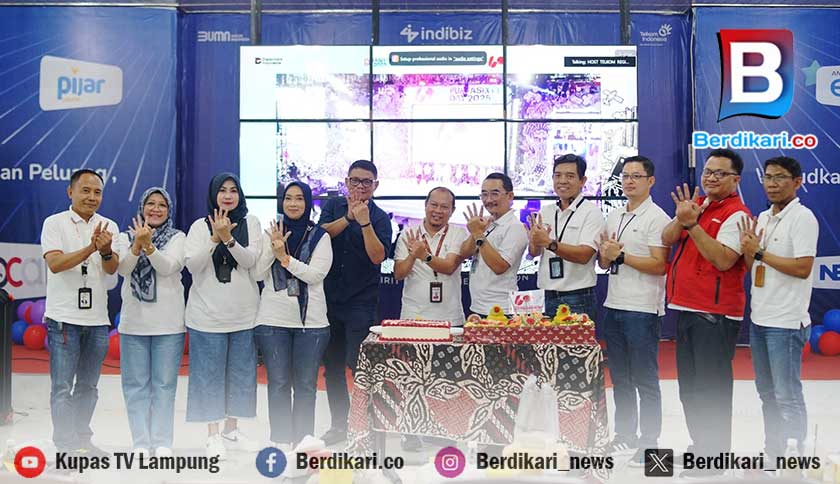 HUT ke-60, Telkom Lampung Teguhkan Komitmen Inovasi dan Kebersamaan