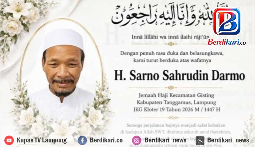 Innalillahi, Jemaah Haji Kloter 19 Asal Tanggamus Meninggal di Tanah Suci