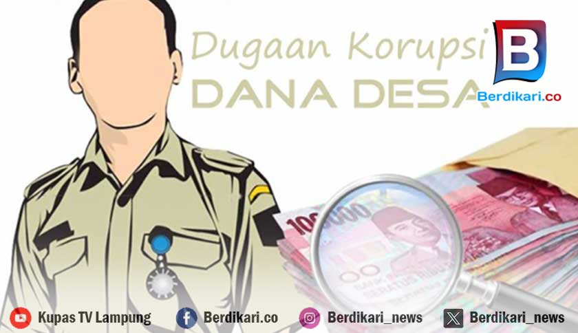 Inspektorat Lambar Ultimatum Kasus Korupsi DD Sinar Jaya Harus Rampung Pekan Depan